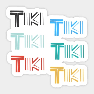 Tiki Tiki Tiki Room Sticker